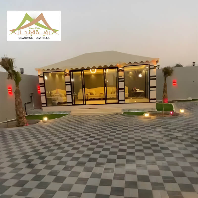 خيمة ملكية فاخرة في الرياض مؤسسة روية الانجاز