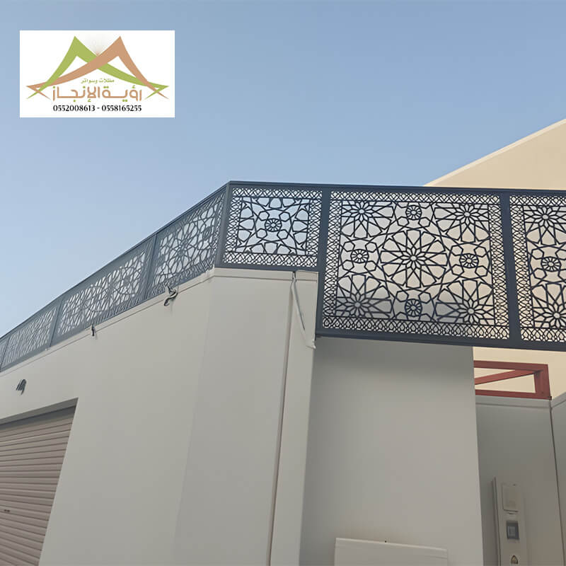 تركيب سواتر ليز الرياض مظلات وسواتر رؤية الانجاز