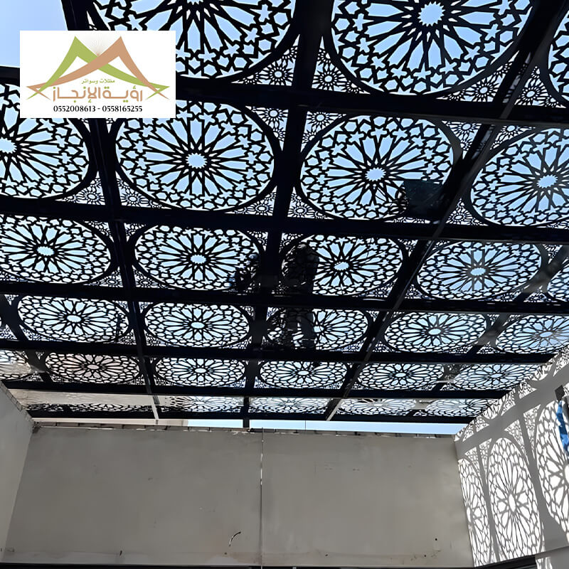 برجولات قص ليزر
