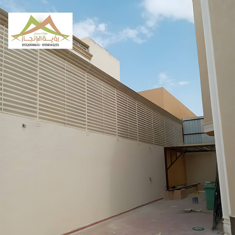 سواتر شرائح حديد الرياض